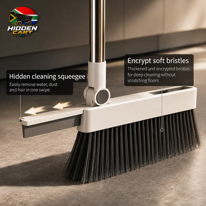 The Hidden Cart™ 4-in-1 Smart Cleaning Set | Broom, Dustpan, Hidden Brush & Squeegee