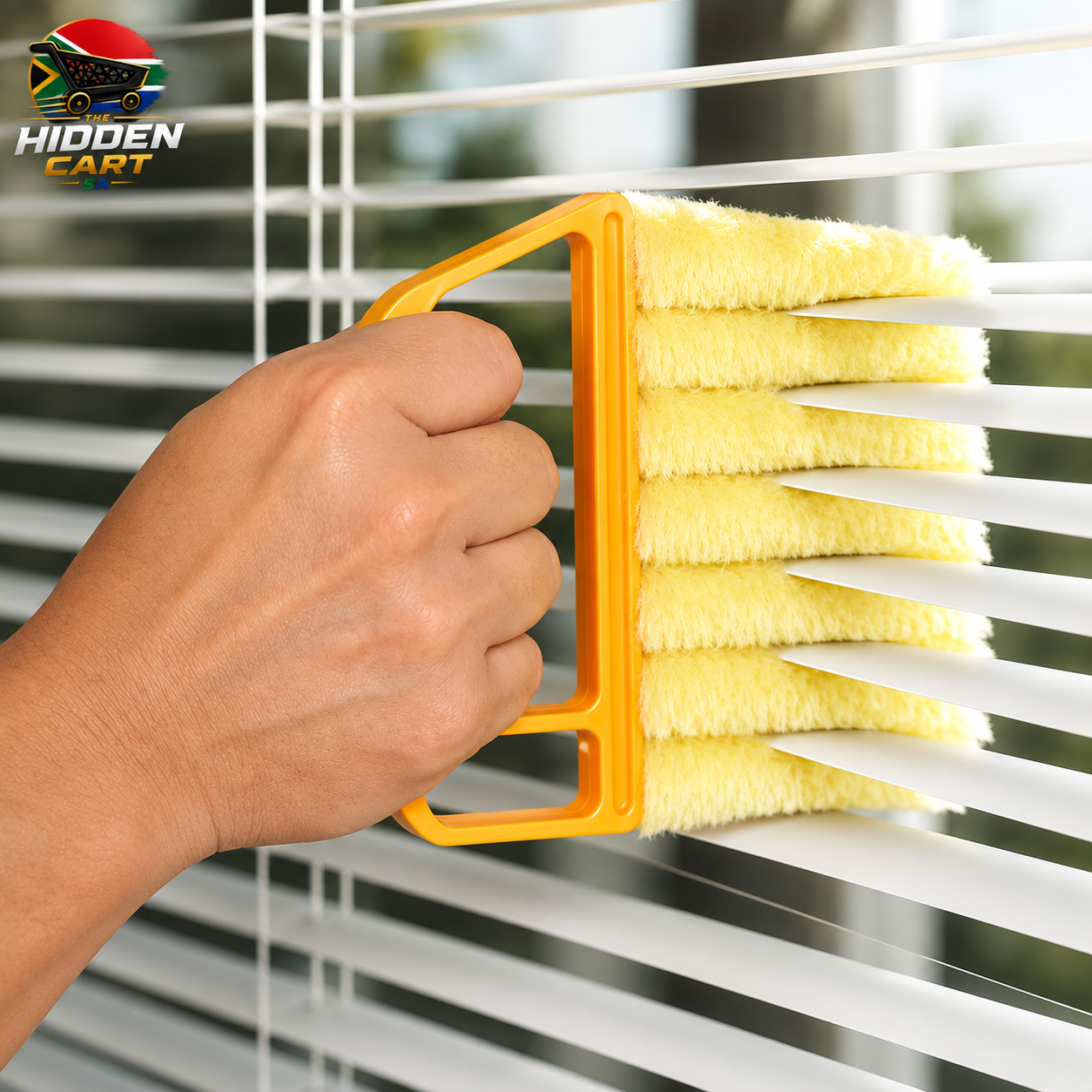 The Hidden Cart™ 2-in-1 Microfiber Blind & Vent Cleaning Kit | Washable & Reusable