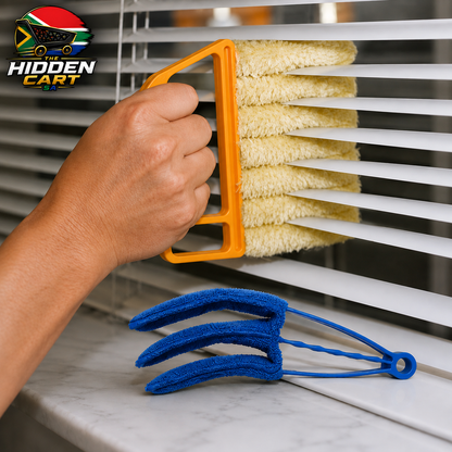 The Hidden Cart™ 2-in-1 Microfiber Blind & Vent Cleaning Kit | Washable & Reusable