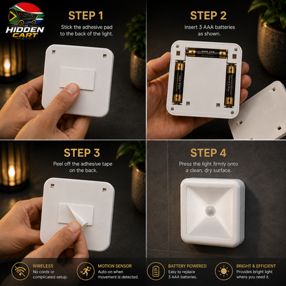 The Hidden Cart™ Smart Motion Sensor LED Night Light