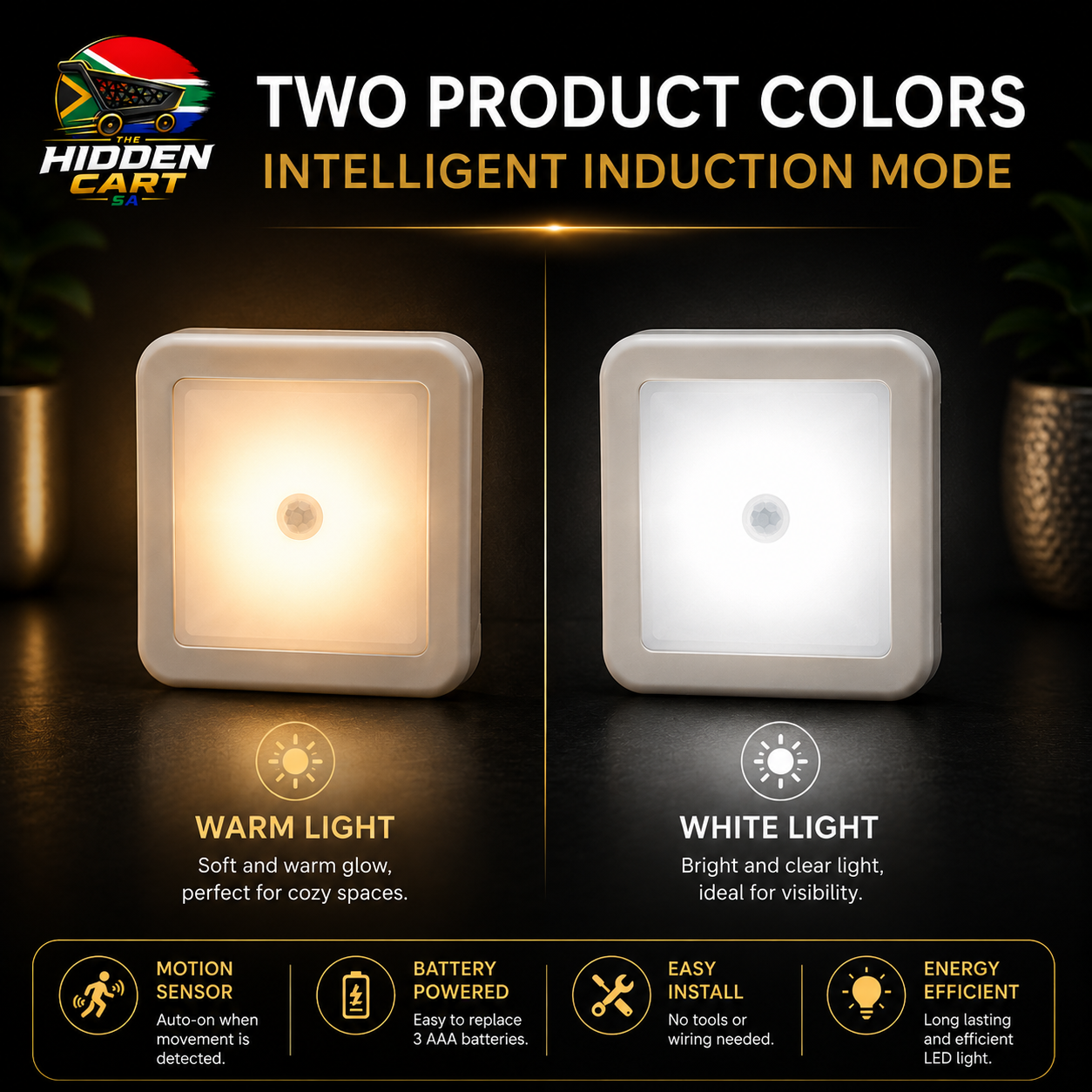 The Hidden Cart™ Smart Motion Sensor LED Night Light